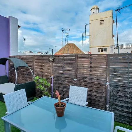 Atico Soleado Y Céntrico Apartamento